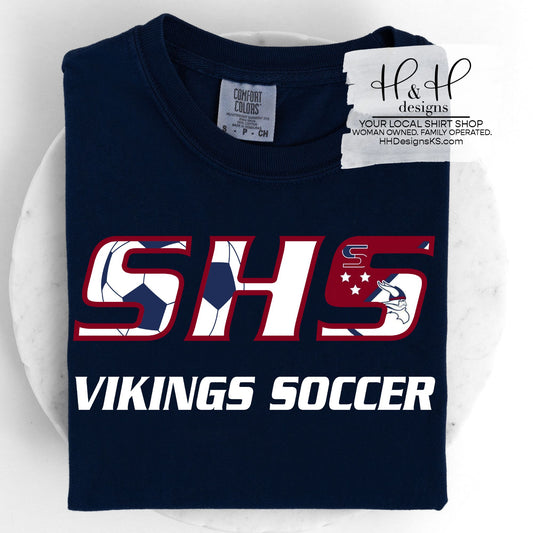 SHS Vikings Soccer 2026 ~ Maroon Outline ~ HH2123