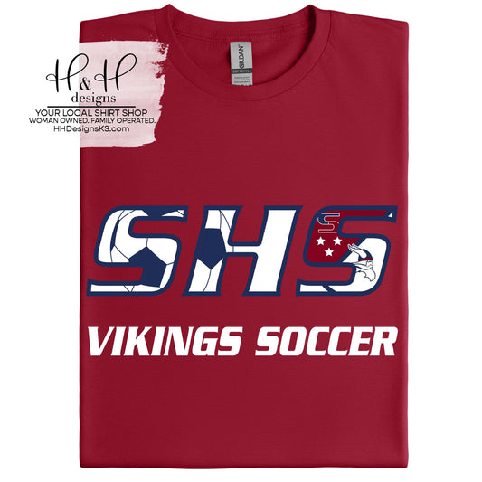 SHS Vikings Soccer 2026 ~ Navy Outline ~ HH2124