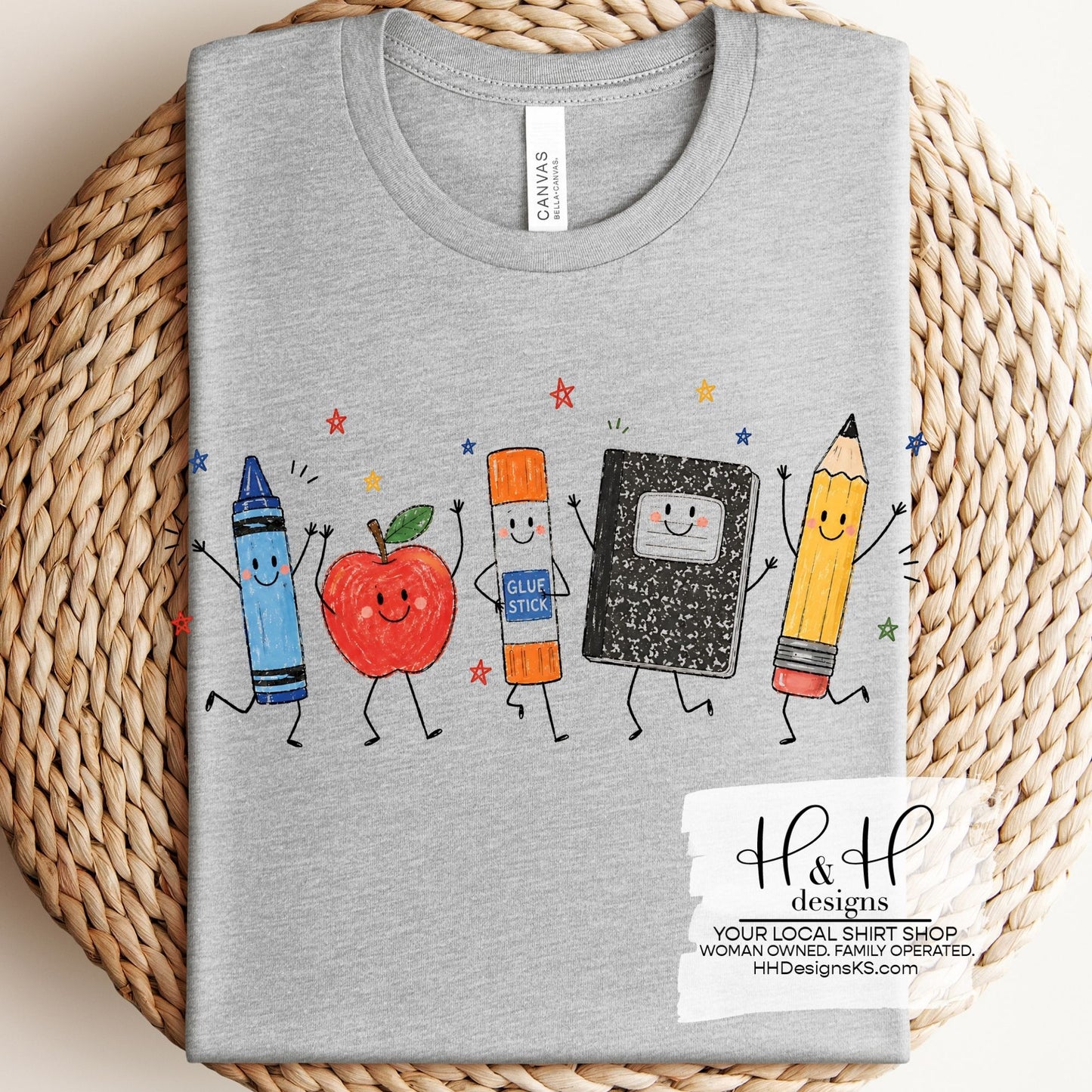 School Supply Doodle Figures ~ HH2133