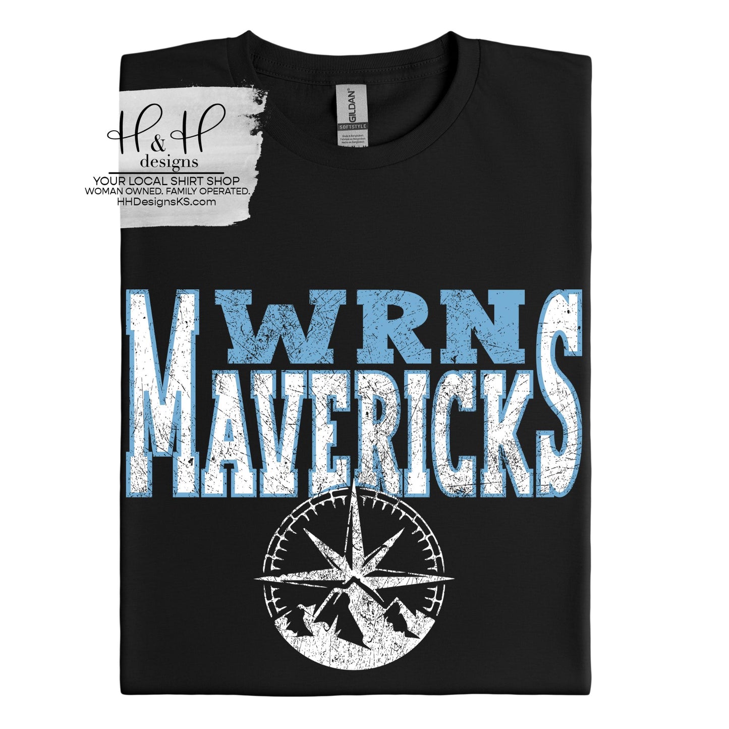 WRN Mavericks Offset Block ~ WRN Mavericks Fundraiser ~ HH2138