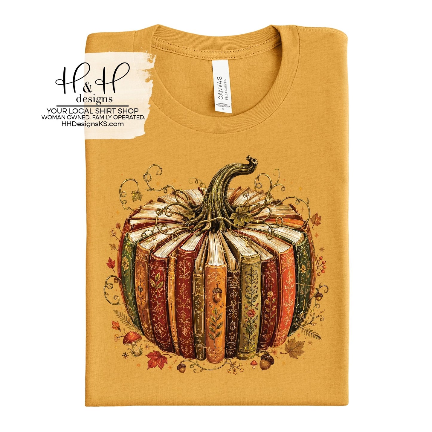 Book Pumpkin ~ HH2146