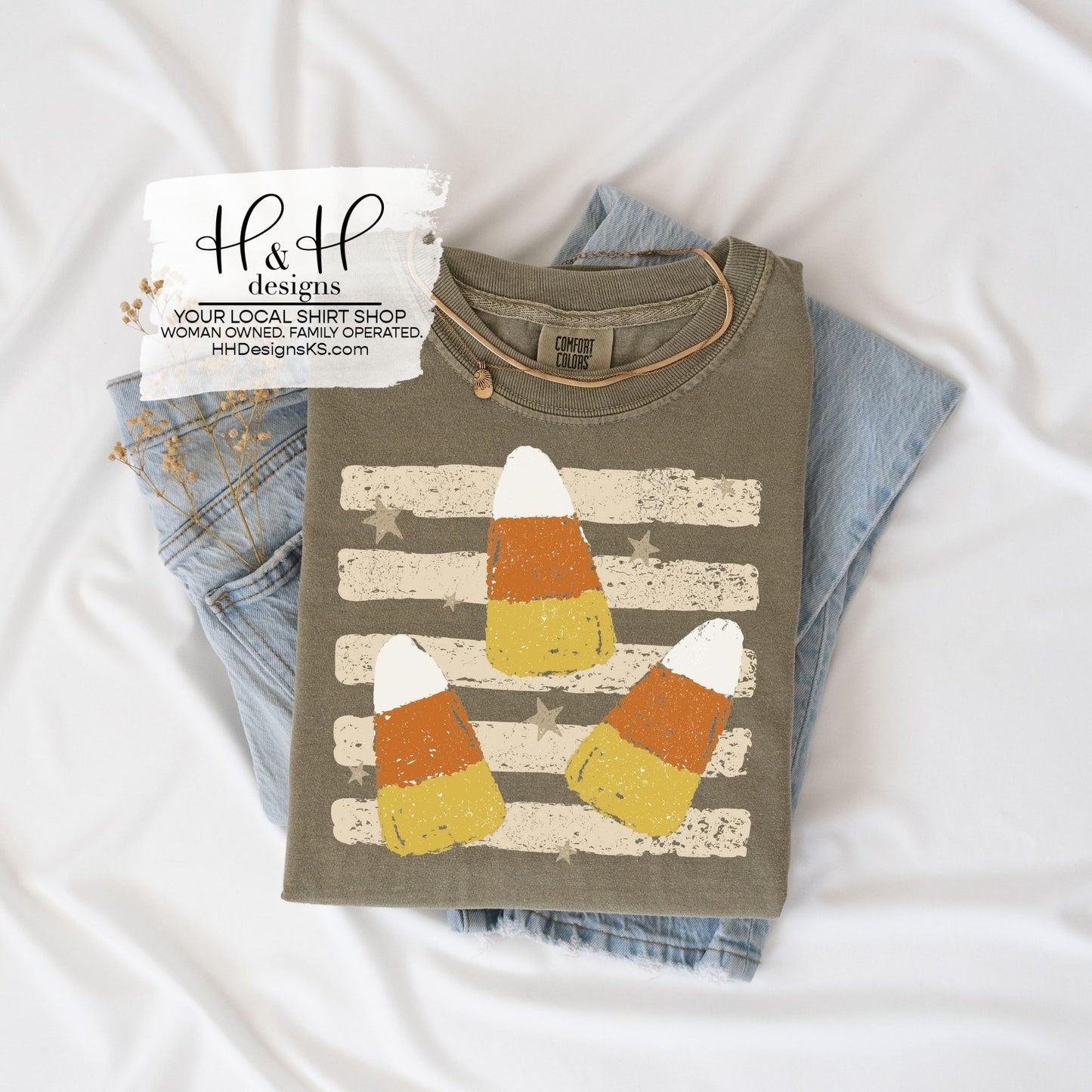 Candy Corn Water Color ~ HH2160