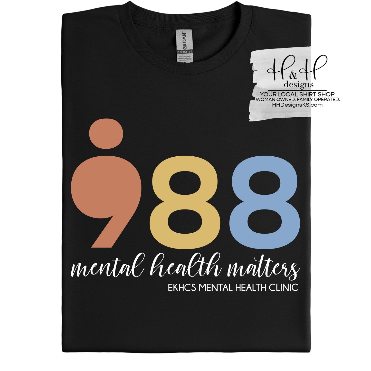 988 Semi Colon Mental Health Matters ~ VA Mental Health Clinic ~ HH429
