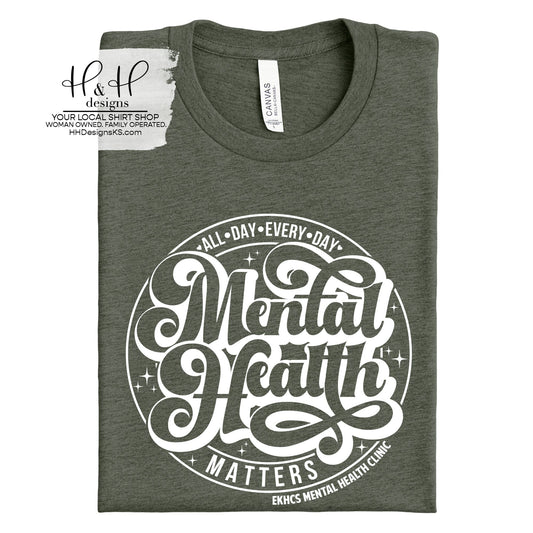 Mental Health Matters Retro Round~ EKHCS Mental Health Clinic ~ HH474