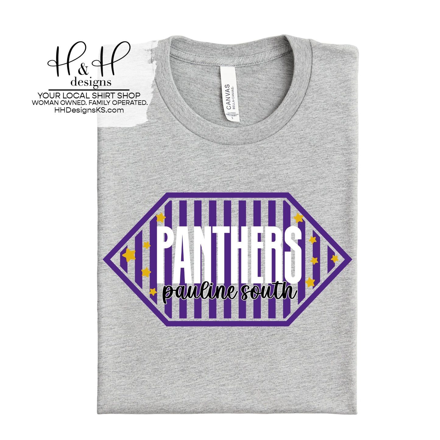 Panthers Lined Hexagon ~ HH585 ~ Pauline PTO 2026