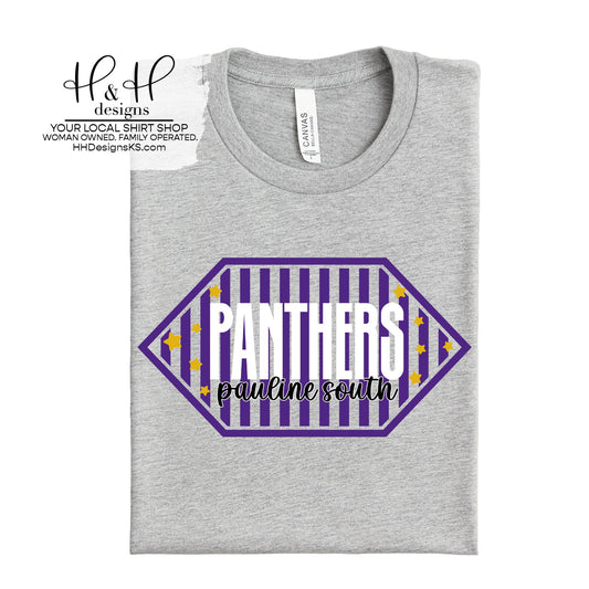 Panthers Lined Hexagon ~ HH585 ~ Pauline PTO 2026