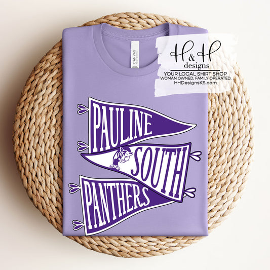 Pauline South Mascot Pennant Stack ~ HH586 ~ Pauline PTO 2026