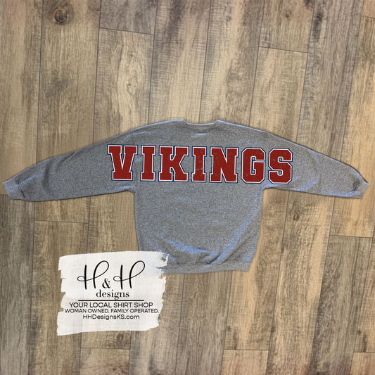 VIKINGS Varsity Crew ~ Seaman Middle School PTO Fundraiser ~ HH606