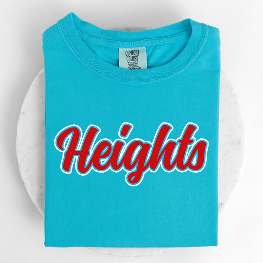 Heights Double Outline Script ~ Tecumseh South PTO Fundraiser ~ HH613