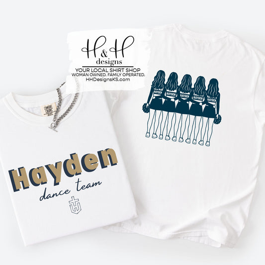 Hayden Dance Team Serif Script ~ Hayden Dance Fundraiser ~ HH664