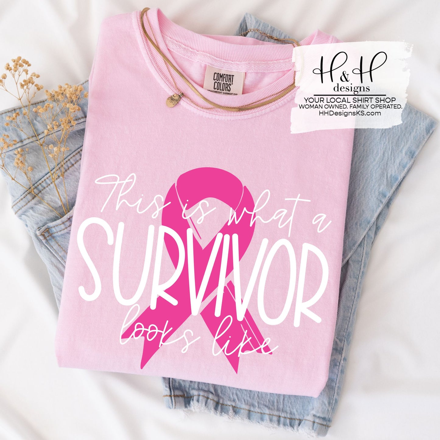 This is what a survivor looks like ~ Making Strides Topeka Fundraiser ~ HH734