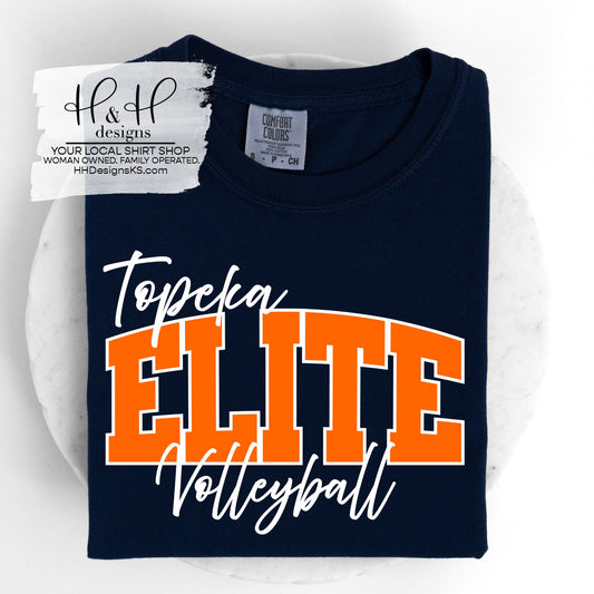 Topeka Elite Volleyball Arch ~ Topeka Elite Volleyball ~ HH769