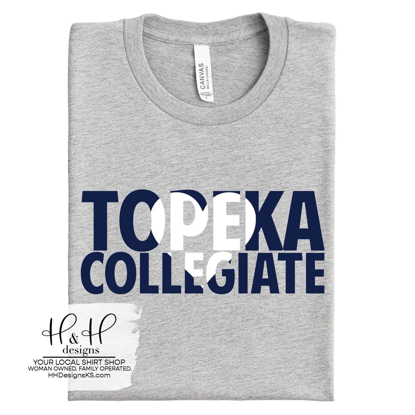 Topeka Collegiate Knockout Heart ~ HH797