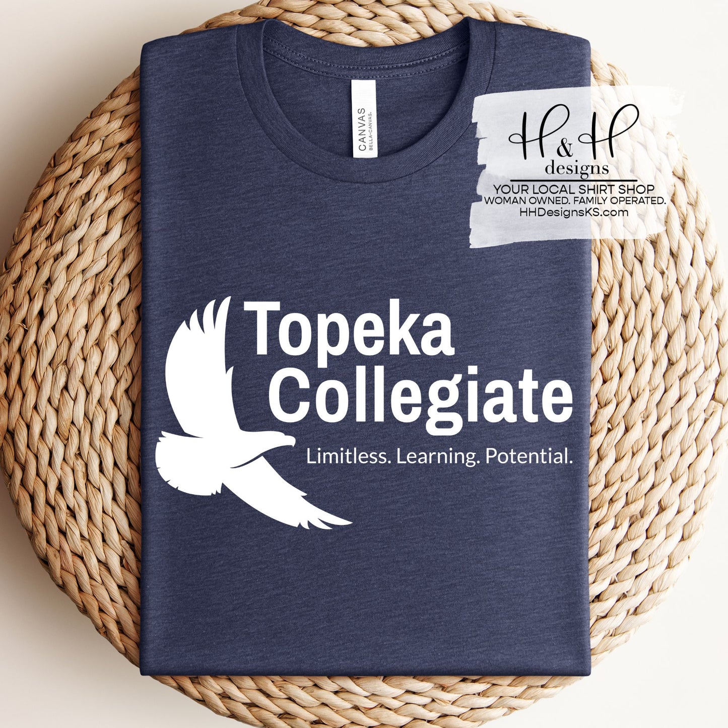 Topeka Collegiate Official ~ White ~ HH803