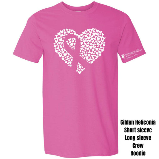 White Heart of Hearts - UKHS Race Against Breast Cancer ~ HH803 ~ St. Francis Race Against Breast Cancer Fundraiser