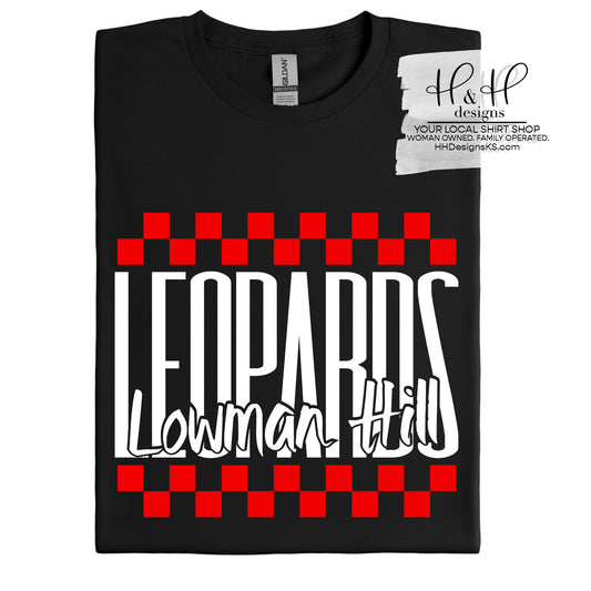 Leopards Tall Check ~ Lowman Hill ~ HH869