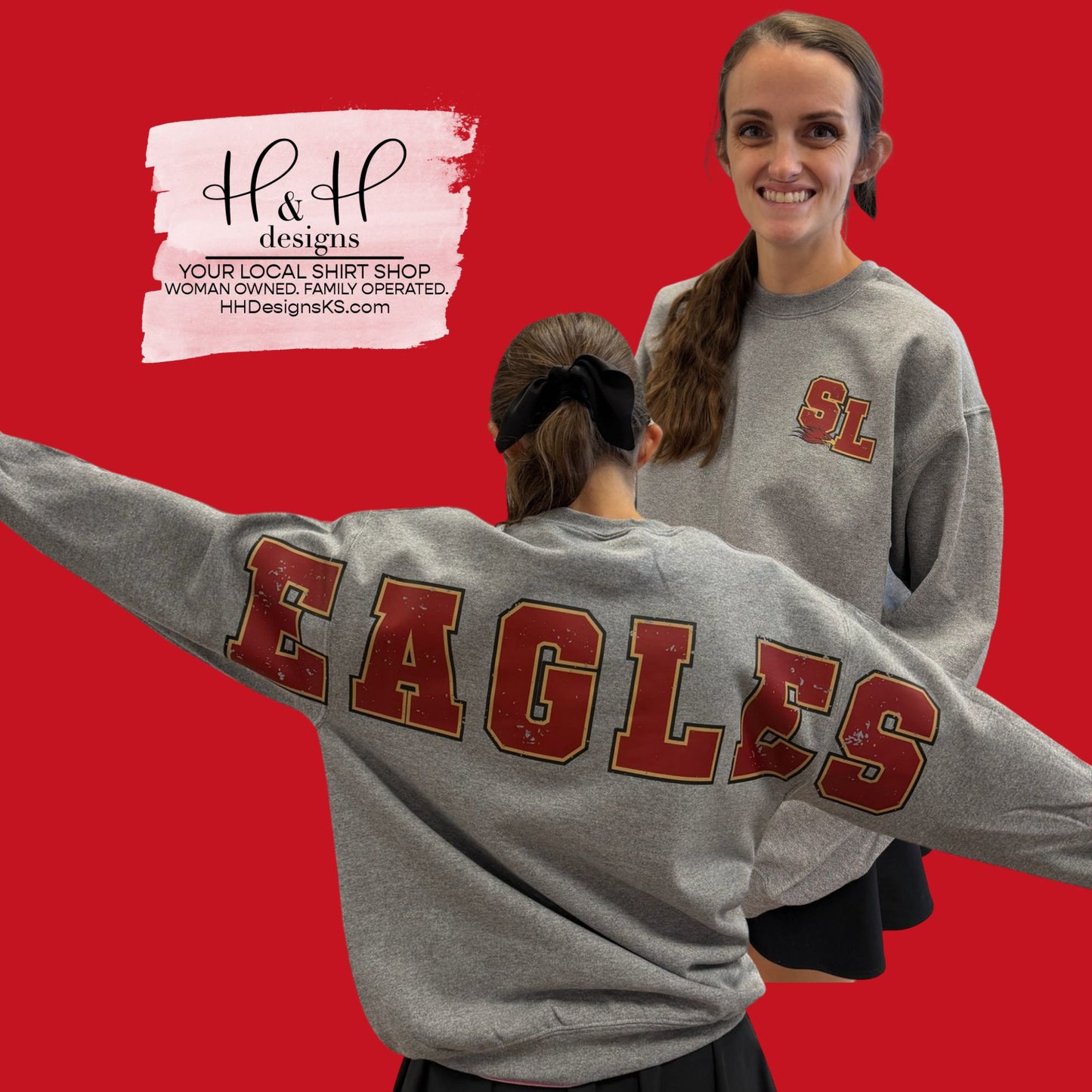 EAGLES Varsity Crew ~ Silver Lake  ~ HH889