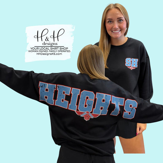 HEIGHTS Varsity Crew ~ Shawnee Heights  ~ HH890