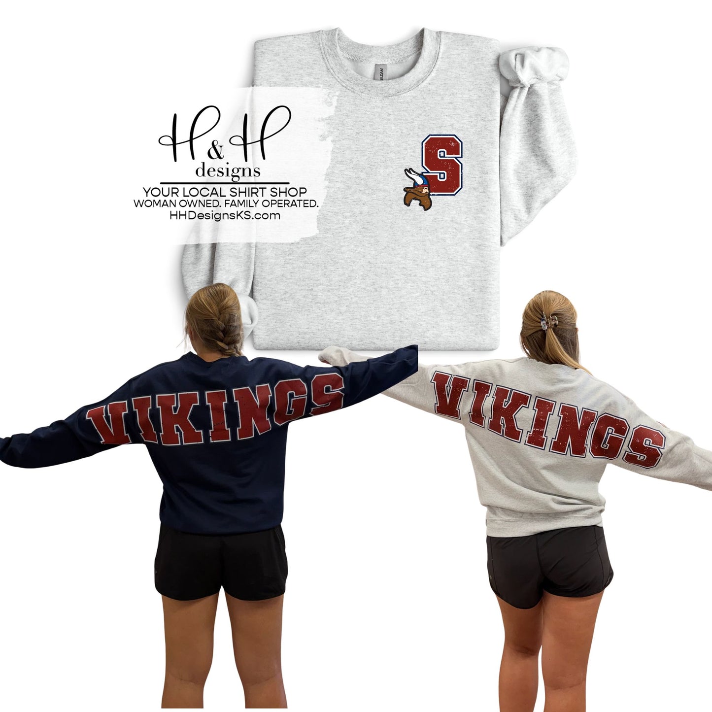 VIKINGS Varsity Crew ~ HH894