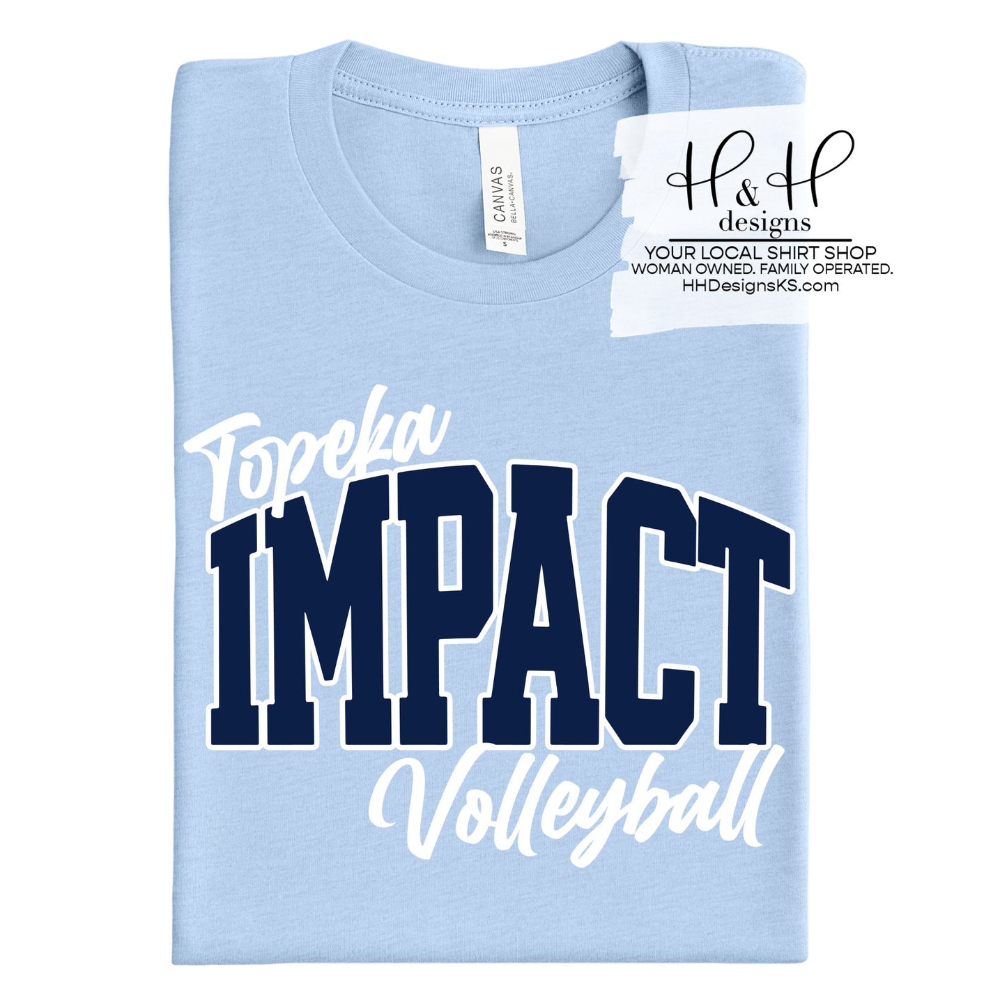 Topeka Impact Volleyball Arch - Topeka Impact Volleyball ~ HH928