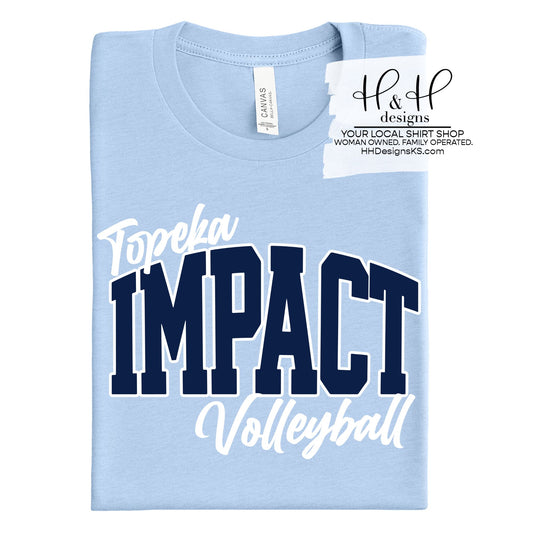 Topeka Impact Volleyball Arch - Topeka Impact Volleyball ~ HH928
