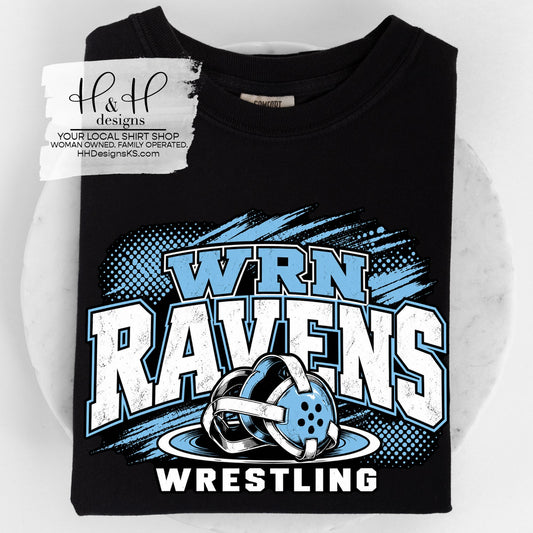 WRN Ravens Wrestling 2026 ~ Black and White ~ HH994