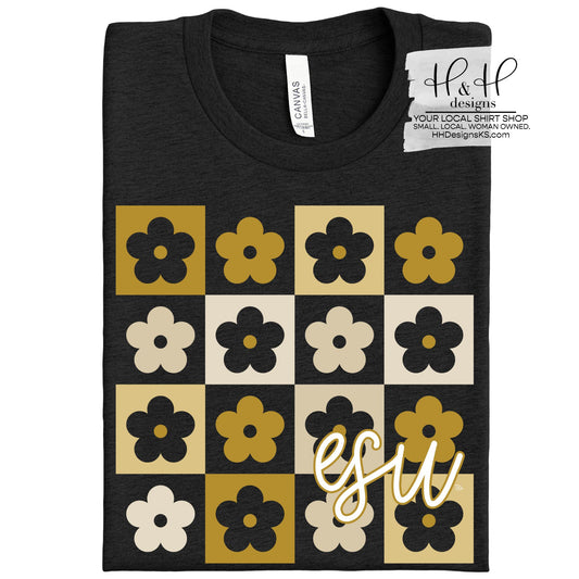 ESU Daisy Block ~ Licensed Apparel ~ HHESU106