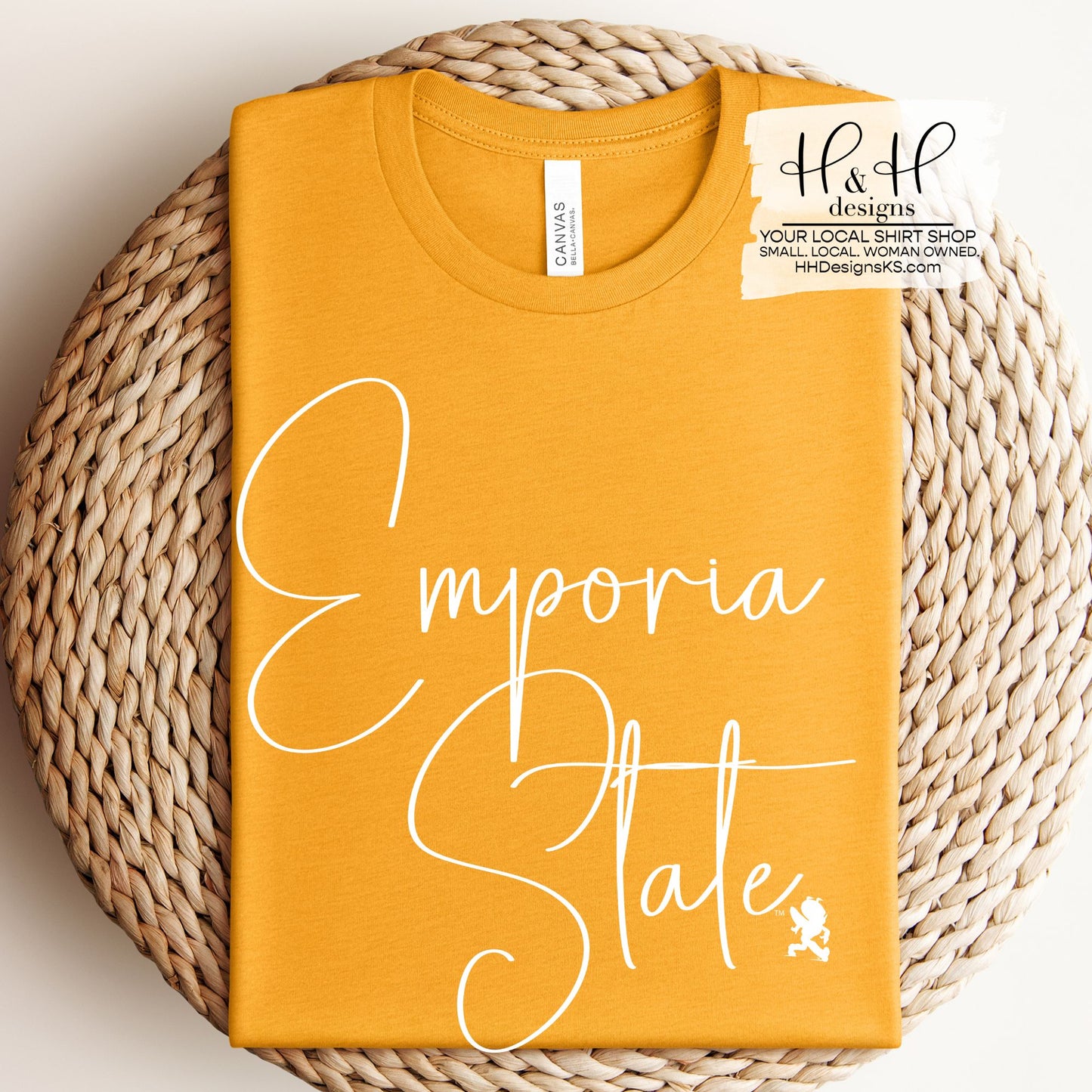 Emporia State Swirly Script ~ Licensed Apparel ~ HHESU108