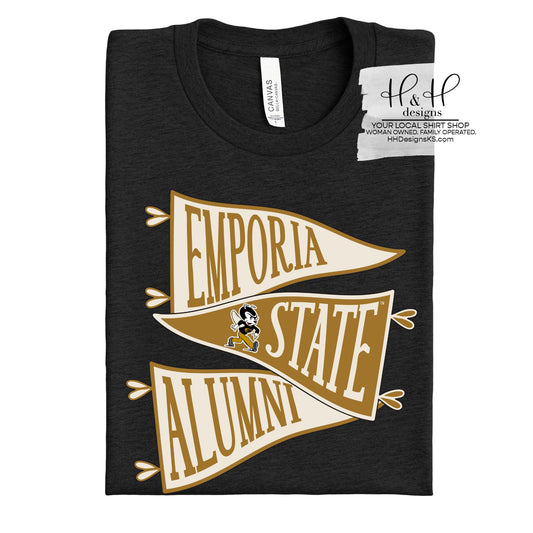 Emporia State Alumni Pennants ~ Licensed Apparel ~ HHESU139