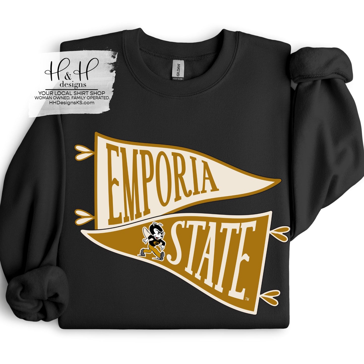 Emporia State Mascot Pennants ~ Licensed Apparel ~ HHESU142