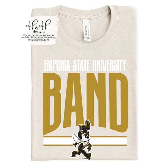 Emporia State University Band Warp  ~ Licensed Apparel ~ HHESU151
