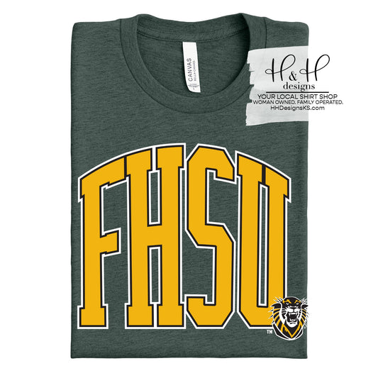 FHSU Arch ~ Licensed Apparel ~ HHFHSU101