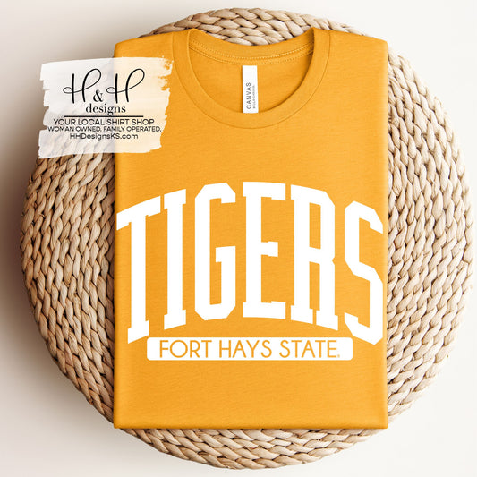 Tigers Classic Block Arch ~ Licensed Apparel ~ HHFHSU109