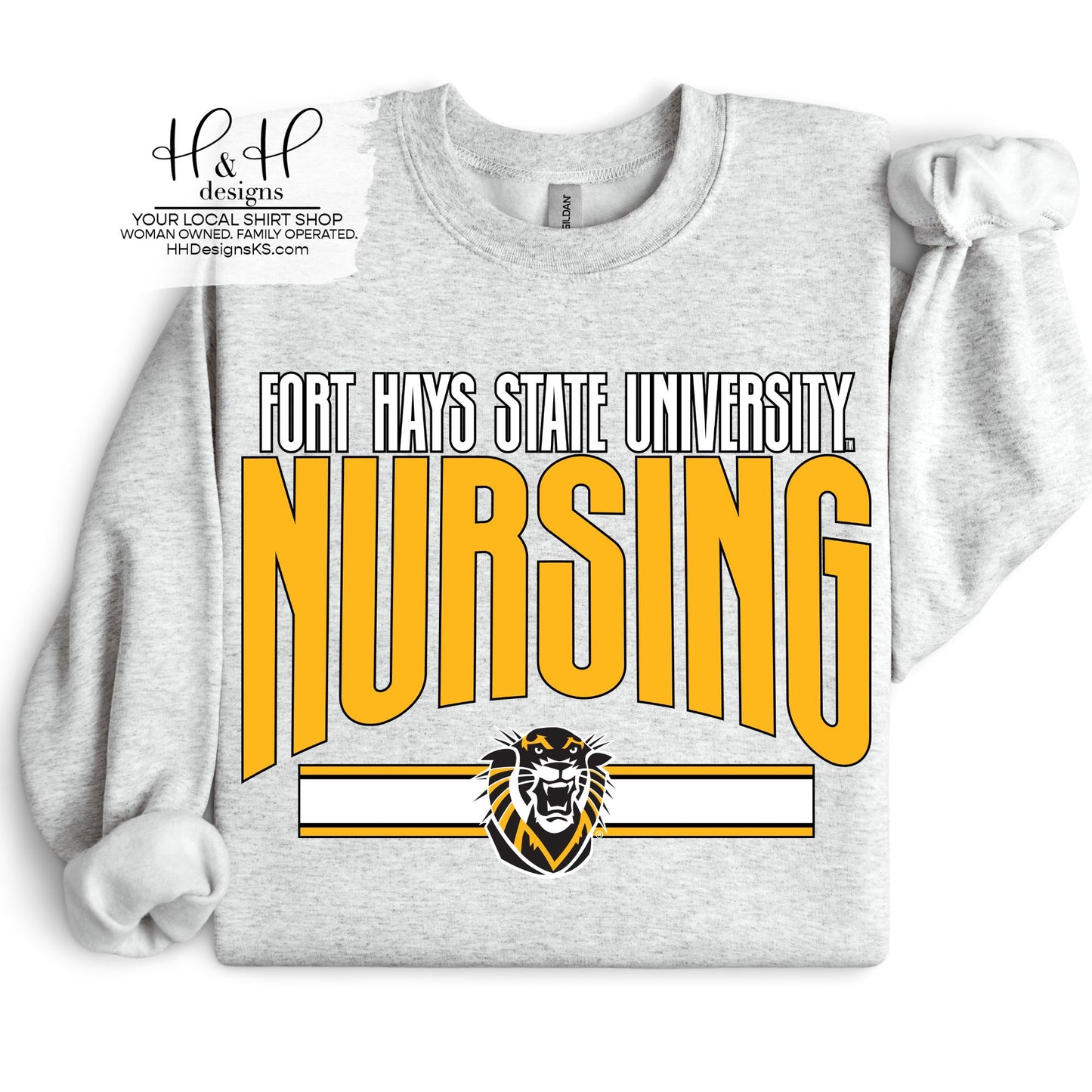 Fort Hays State Nursing Warp  ~ Licensed Apparel ~ HHFHSU133