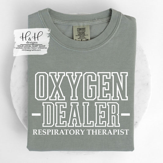 Oxygen Dealer ~ Respiratory Therapist ~ Washburn RT Fundraiser ~ HH725