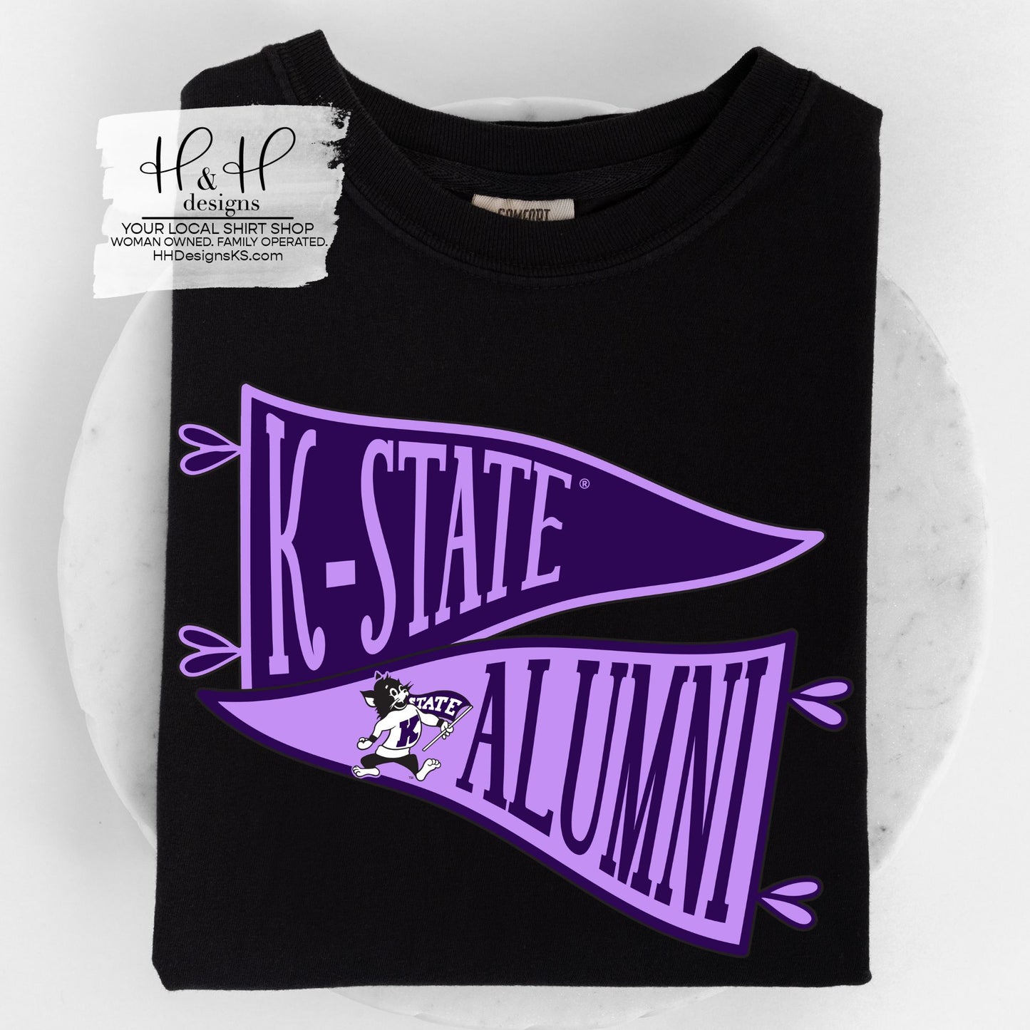 K-State Alumni Pennants ~ Licensed Apparel ~ HHKSU194