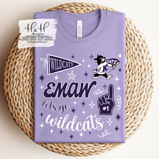 Kansas State Wildcats Game Day Spirit ~ Licensed Apparel ~ HHKSU205