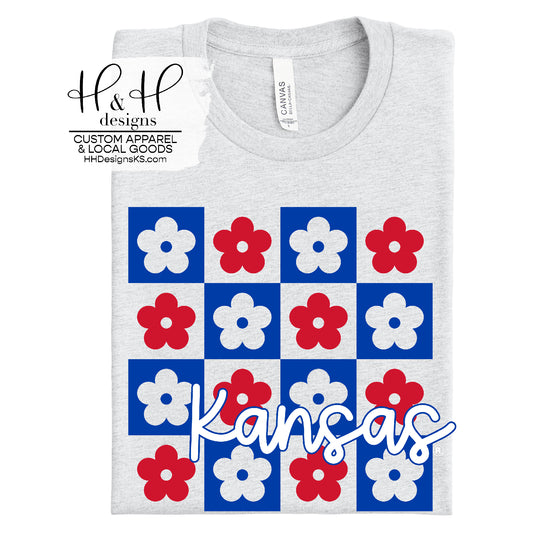 Kansas Daisy Block~ Licensed Apparel ~ HHKU108