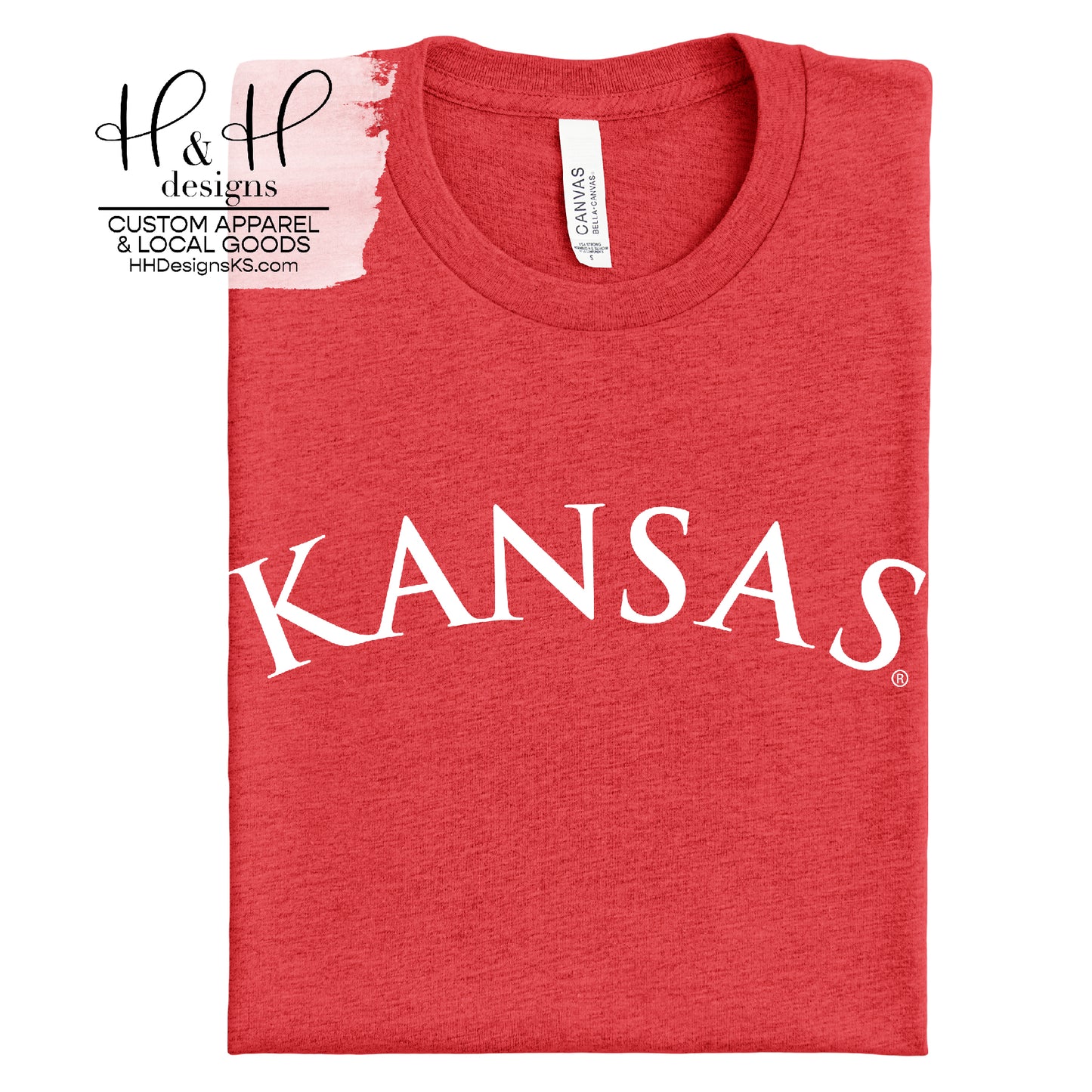 Kansas Official Arch ~ Licensed Apparel ~ HHKU130