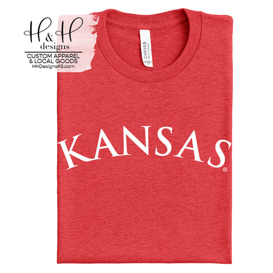 Kansas Official Arch ~ Licensed Apparel ~ HHKU130