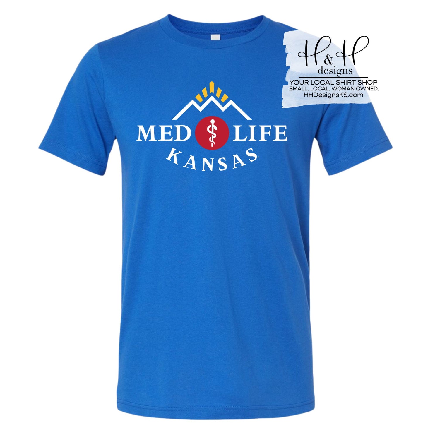Medlife Kansas for Blue ~ KU Medlife Licensed Apparel ~ HHKU145