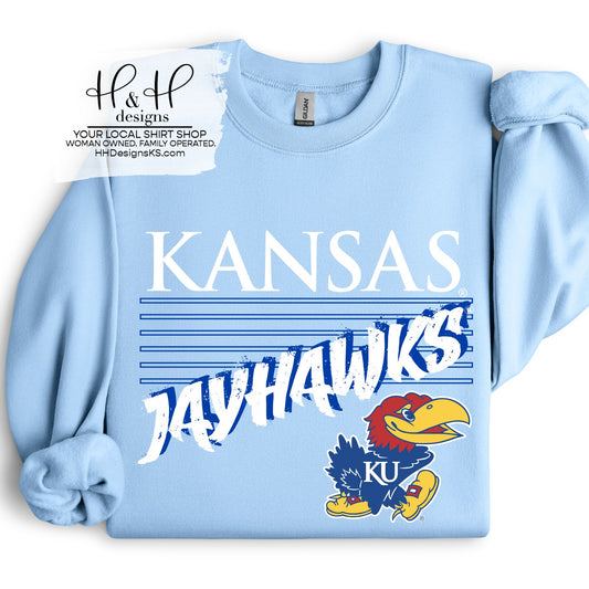 Jayhawks Six Rectangles ~ Licensed Apparel ~ HHKU159