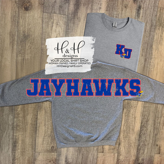 KU Jayhawks Varsity Crew ~ HHKU198