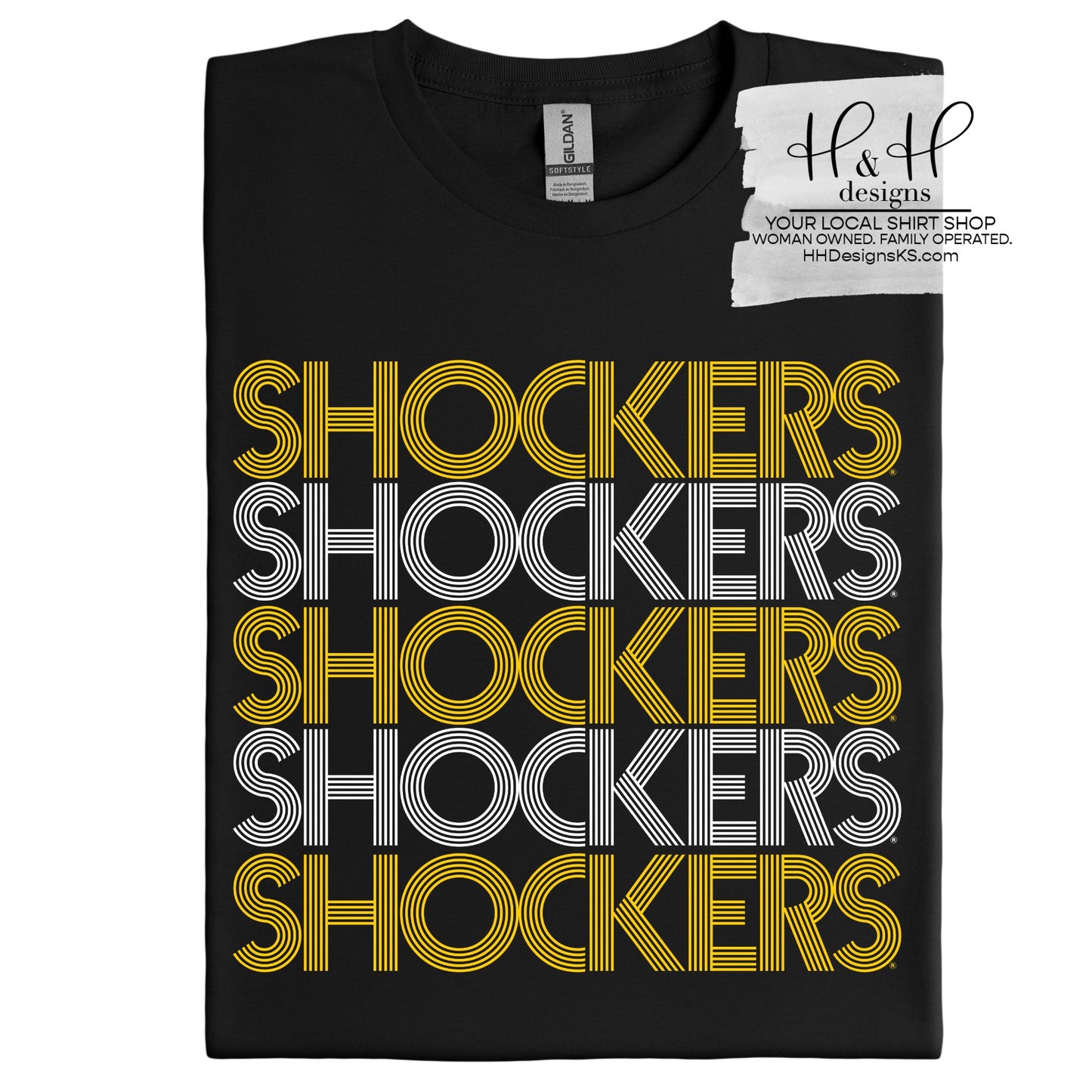 Shockers Prism Stack  ~ Licensed Apparel ~ HHWSU110