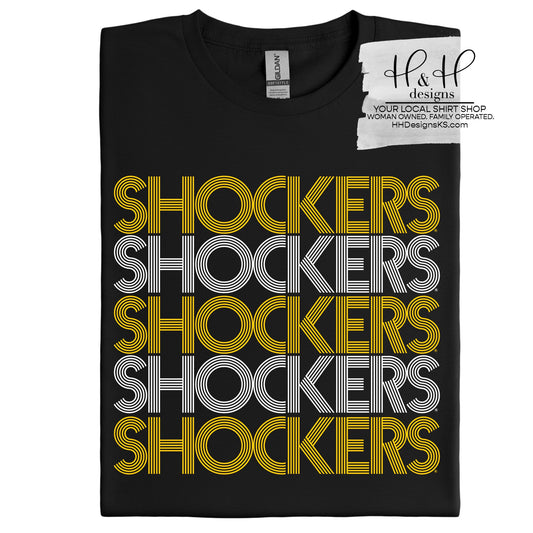 Shockers Prism Stack ~ Licensed Apparel ~ HHWSU110