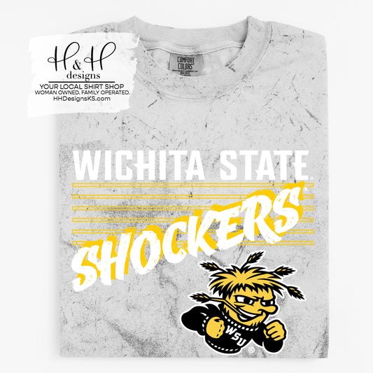 Shockers Six Rectangles ~ Licensed Apparel ~ HHWSU117