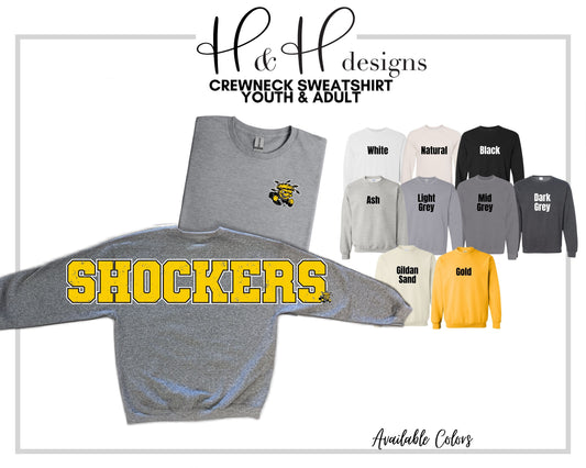 WSU Shockers Varsity Crew ~ HHWSU140