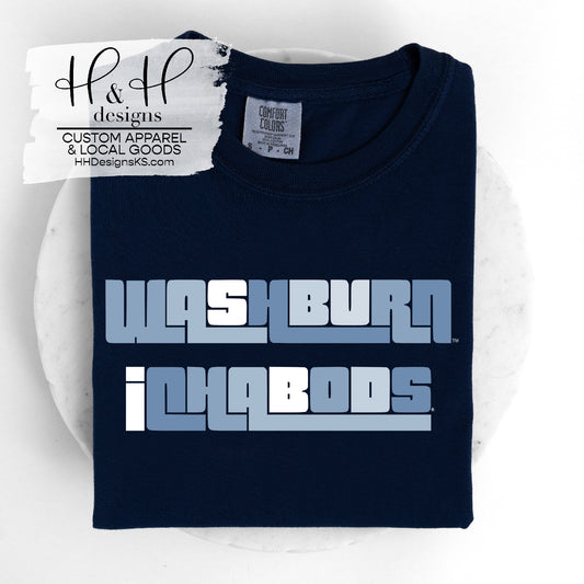 Washburn Color Block ~ Licensed Apparel ~ HHWU105