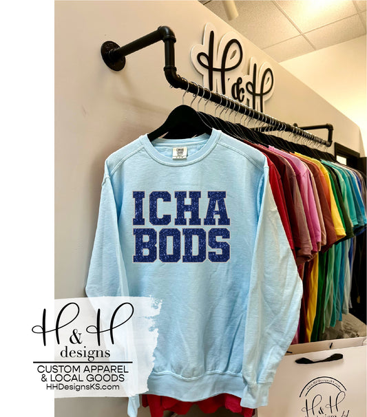 Ichabods™ Faux Embroidery - HHWU142 - Licensed Apparel