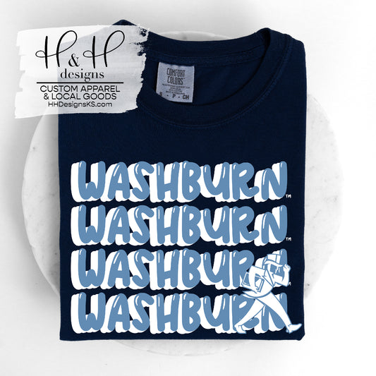 Washburn Doodle Stack ~ Licensed Apparel ~ HHWU145